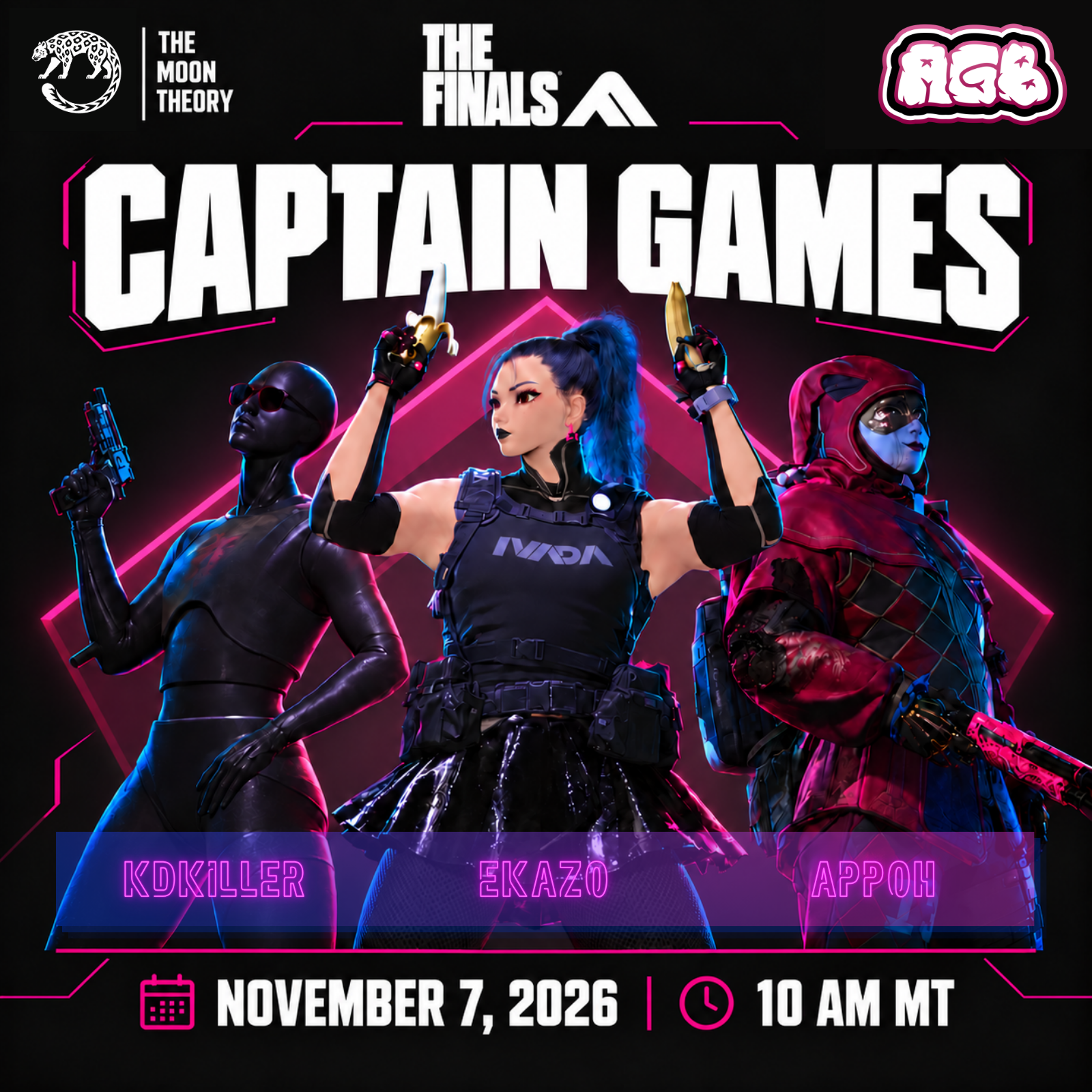 AGB | Captain Games event artwork