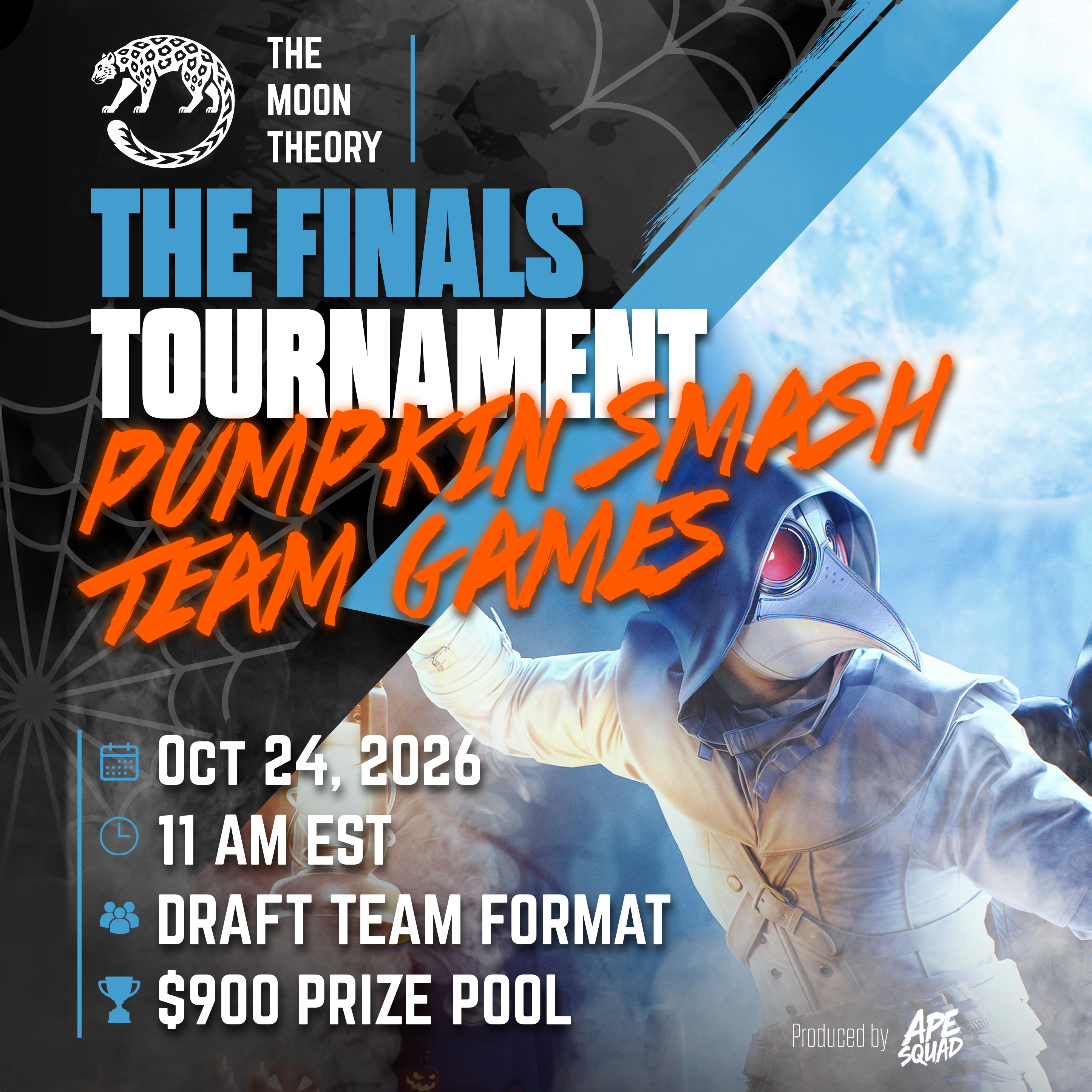 THE MOON THEORY landscape for Pumpkin Smash Team Games